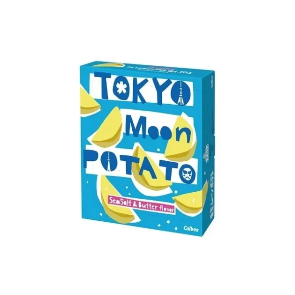 Calbee TOKYO MOON POTATO Sea Salt & Butter Flavor 1 box 120g / 20g x 6 bags